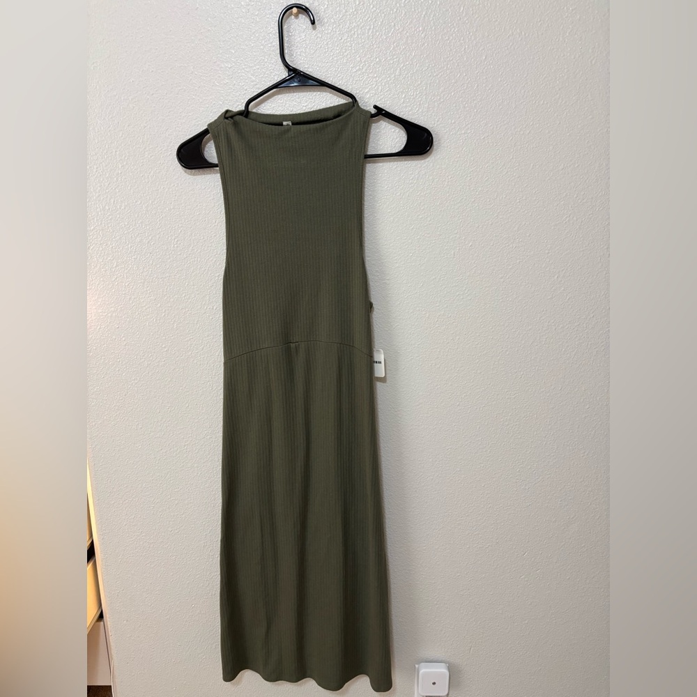Free People Intimately Green Midi Dress NWT